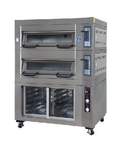 commercial baking equipment and industrial kitchen equipment | 2-DECK BAKING OVEN UNDER PROFFER